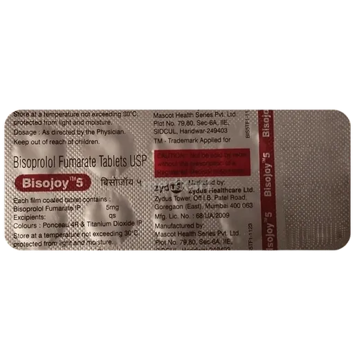 bisojoy 5 tablet 10's